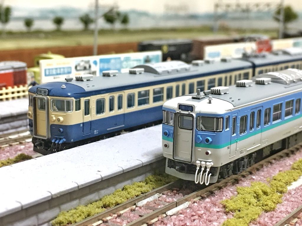 KATO 115系 1000 長野色 : 鉄道情景草案