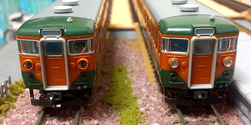 KATO 111系 : 鉄道情景草案