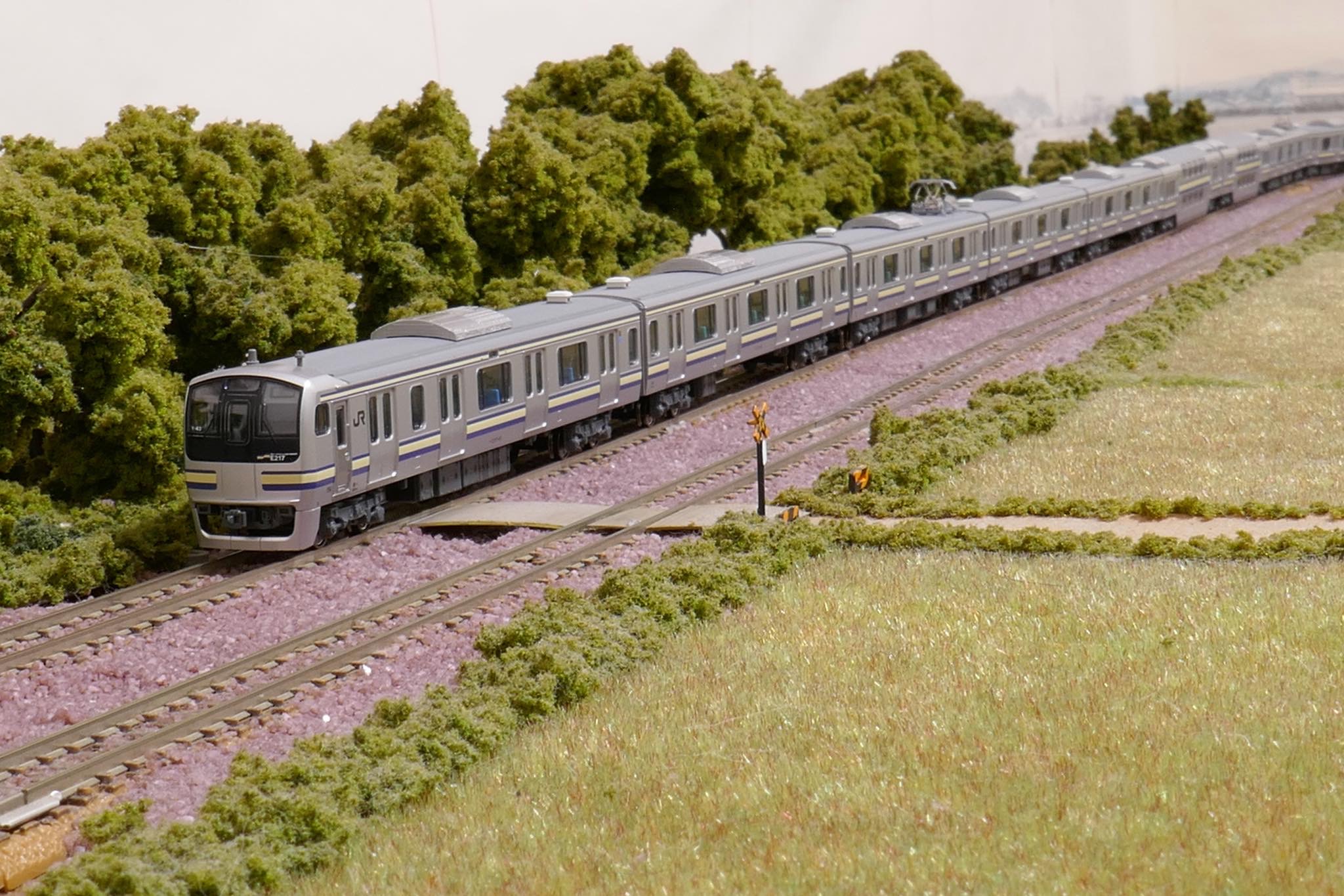 KATO E217系 : 鉄道情景草案