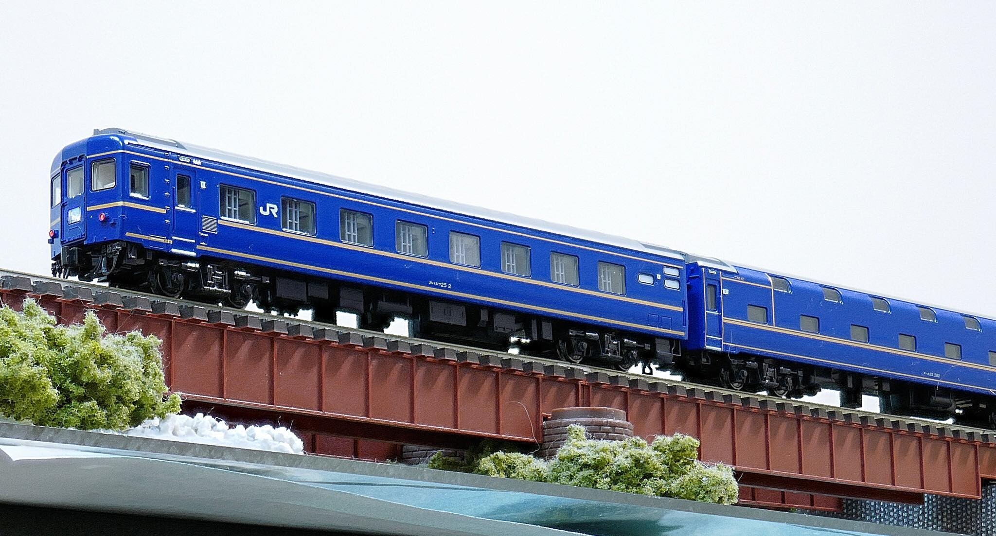 KATO 24系 北斗星 : 鉄道情景草案