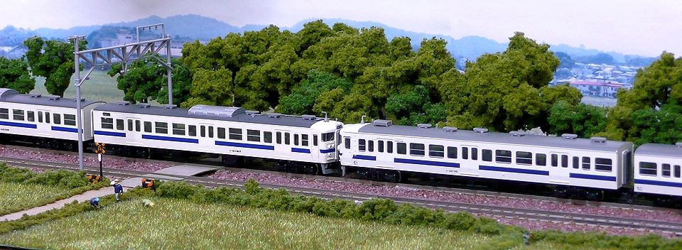 MICROACE 403系 : 鉄道情景草案