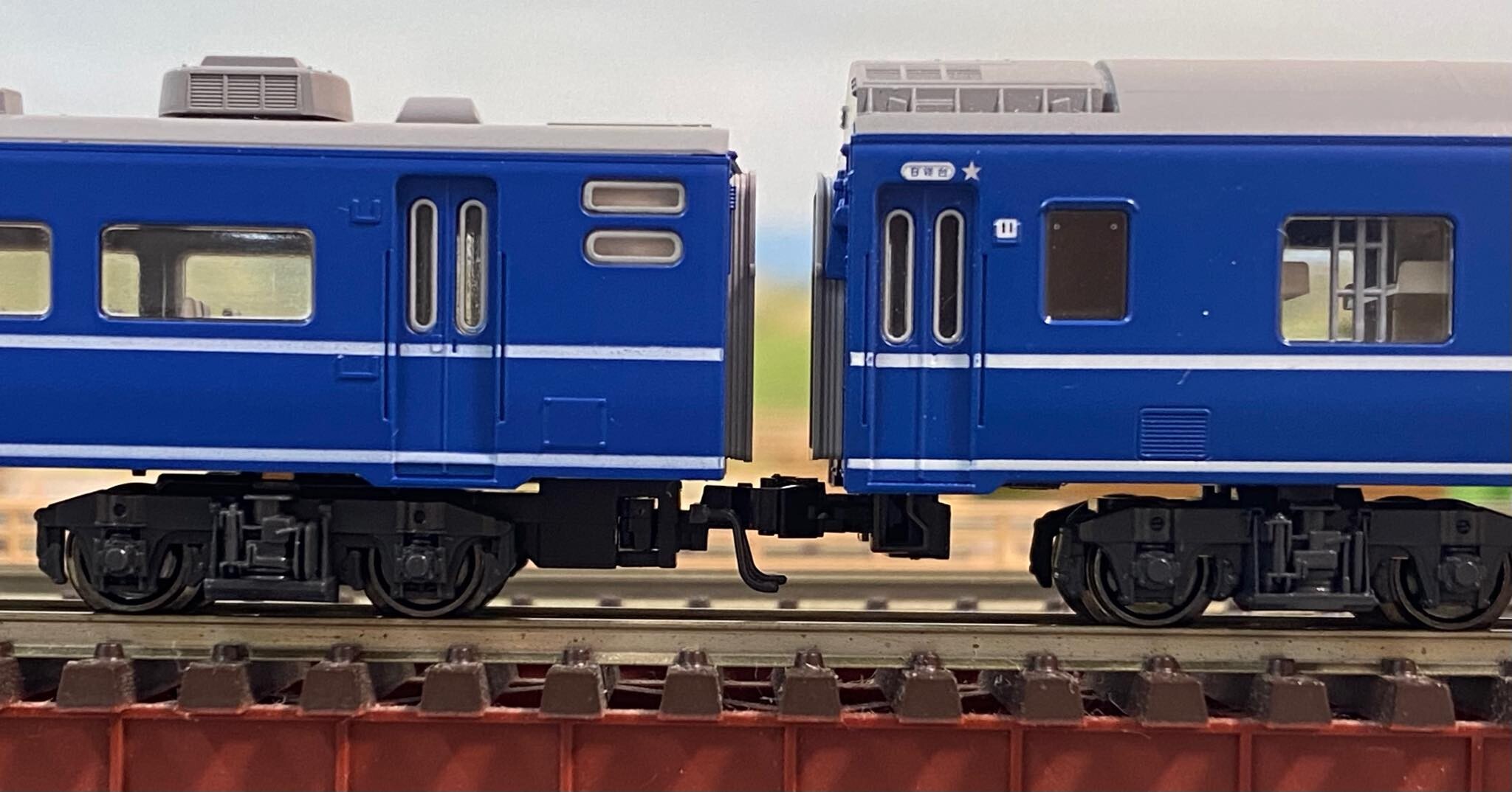 KATO 14系 寝台車と座席車(旧製品)を連結可能にする : 鉄道情景草案