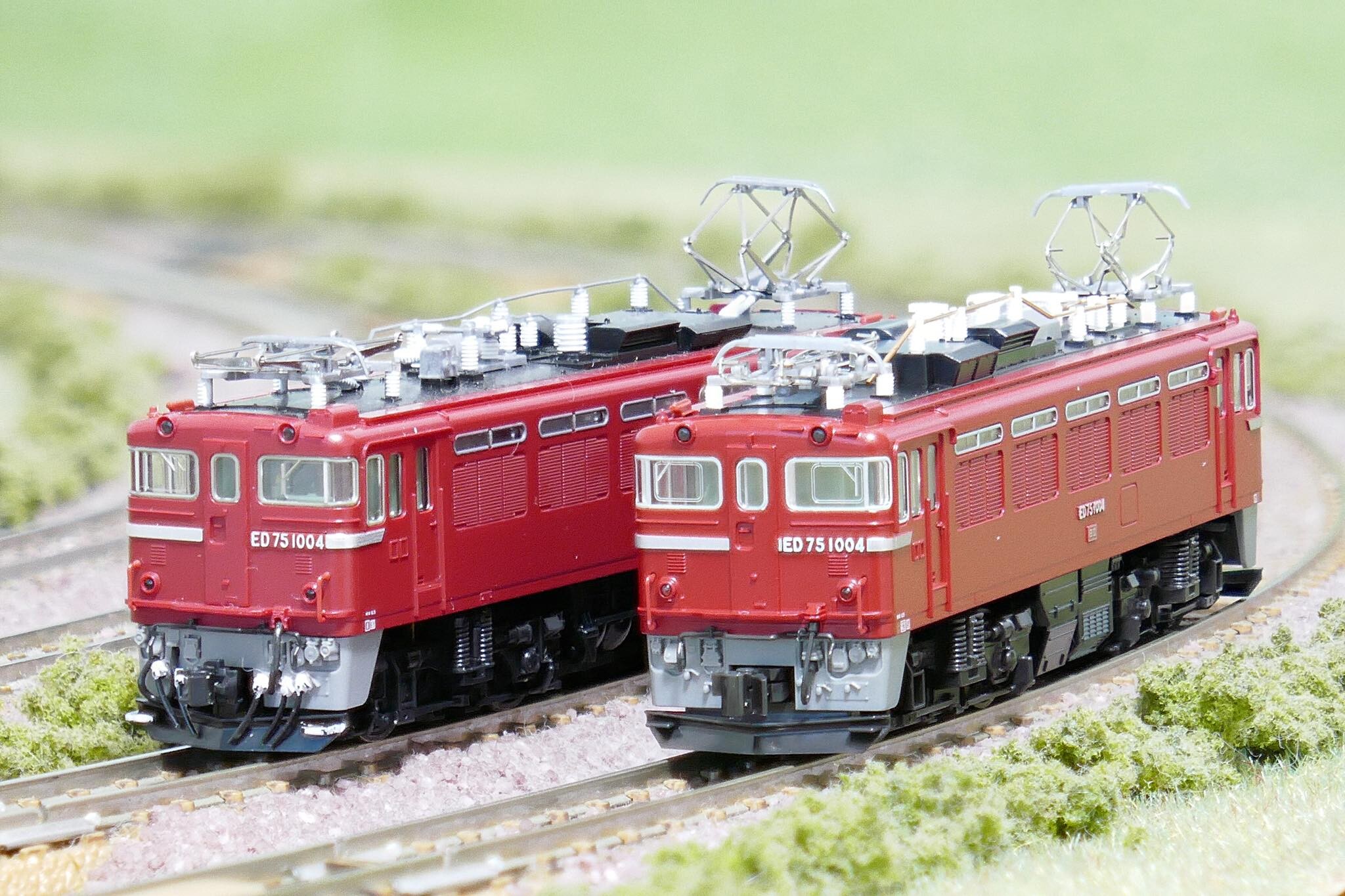 KATO ED75-1000 前期型 : 鉄道情景草案