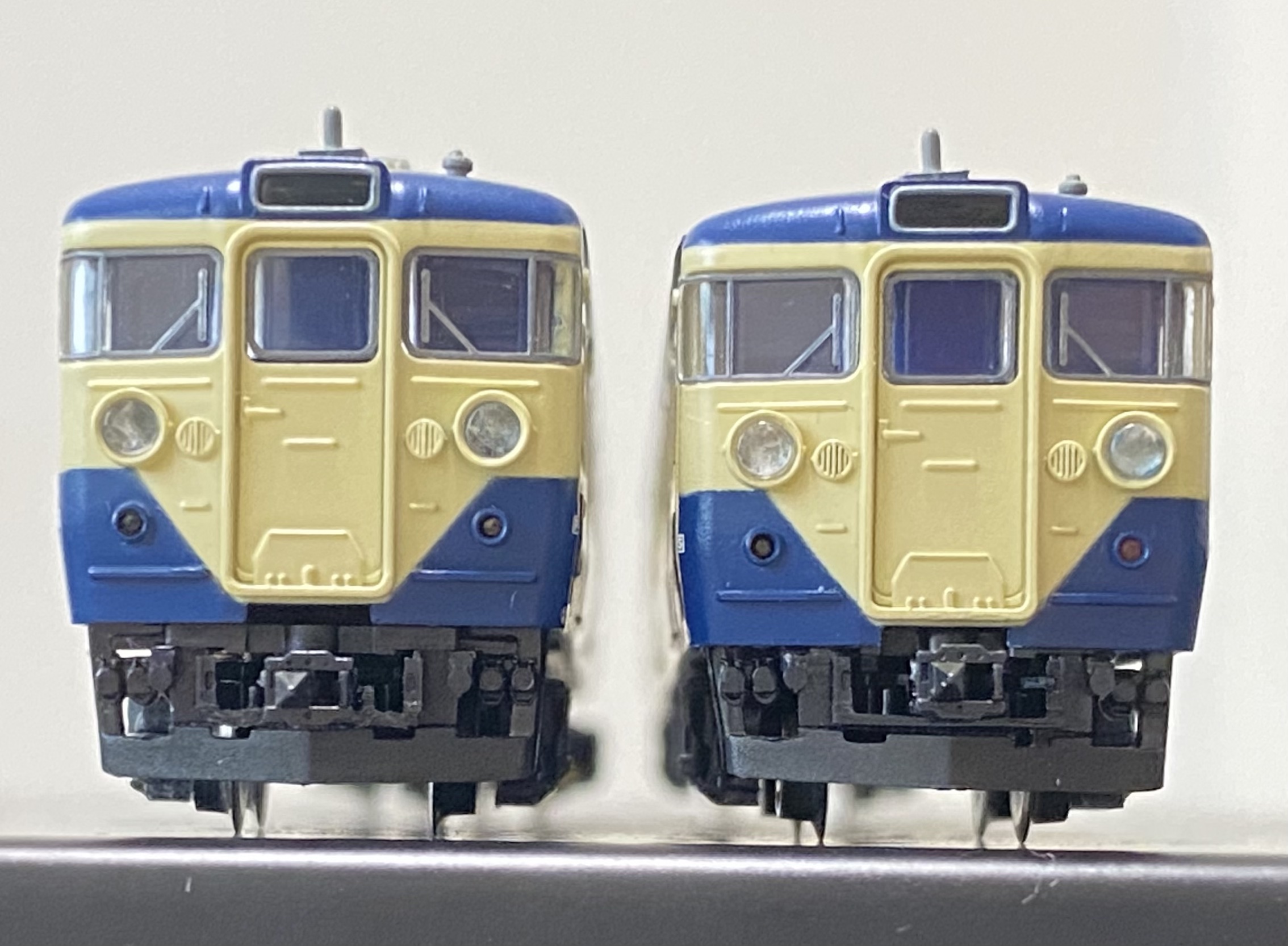 マイクロエース113 115系の車高を落とす 鉄道情景草案