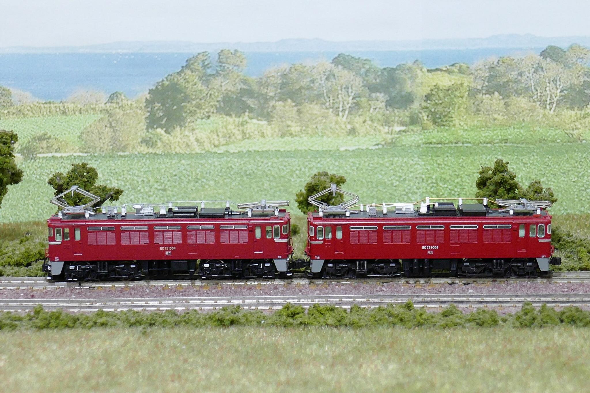 KATO ED75-1000 前期型 : 鉄道情景草案