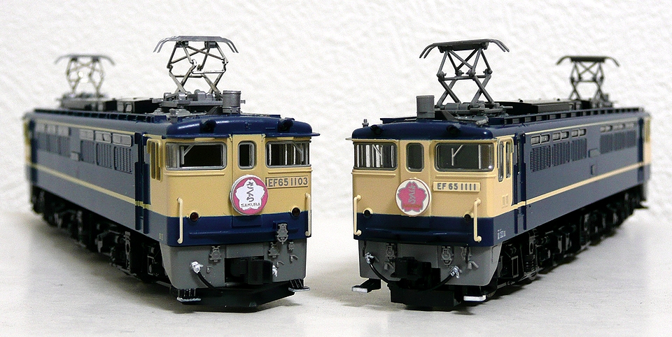 TOMIX&KATO EF65-1000 : 鉄道情景草案