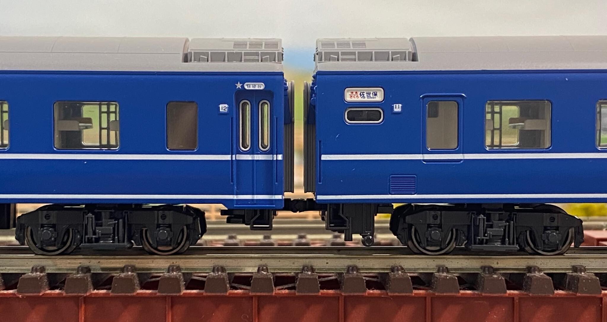 KATO 14系 寝台車と座席車(旧製品)を連結可能にする : 鉄道情景草案
