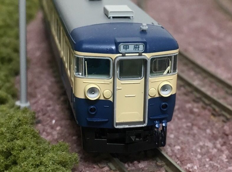 ヘッドライト加工(KATO 165系 リニューアル版) : 鉄道情景草案