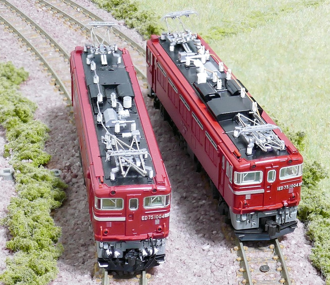 KATO ED75-1000 前期型 : 鉄道情景草案