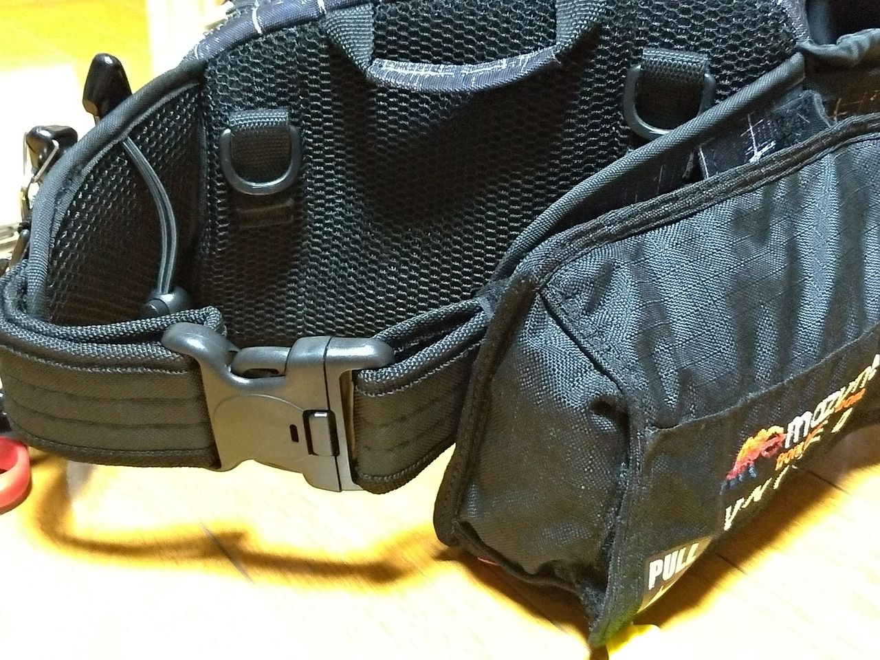 マズメ レッドムーンウエストバッグiii ベルト交換 ふぐボウズ