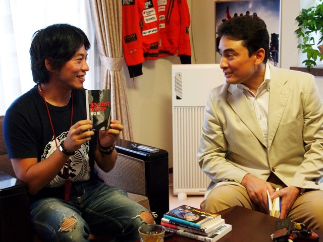 栗城史多さんと対談 アルピニスト 野口健のブログ 栗城史多さんと対談 アルピニスト 野口健のブログ