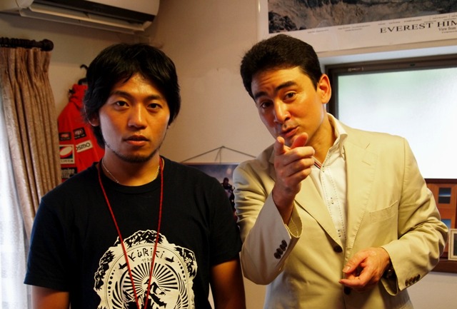 栗城史多さんと対談 アルピニスト 野口健のブログ 栗城史多さんと対談 アルピニスト 野口健のブログ