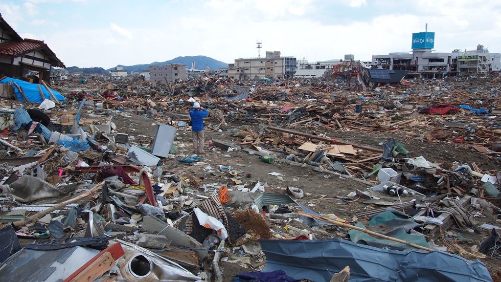 陸前高田市へ 寝袋を届けて アルピニスト 野口健のブログ