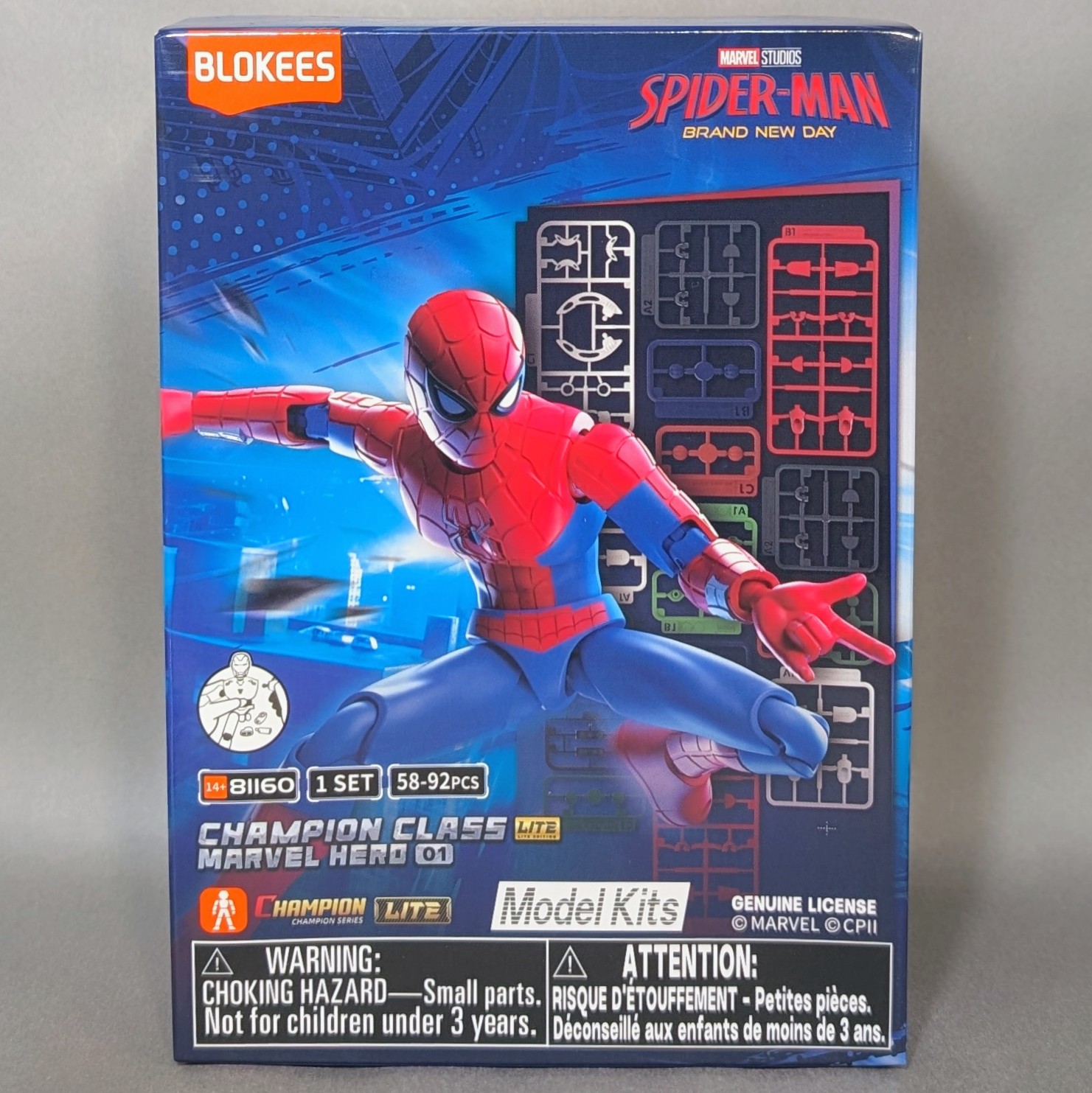 レビュー MARVEL HERO BlokeesChampionClassLite スパイダーマン