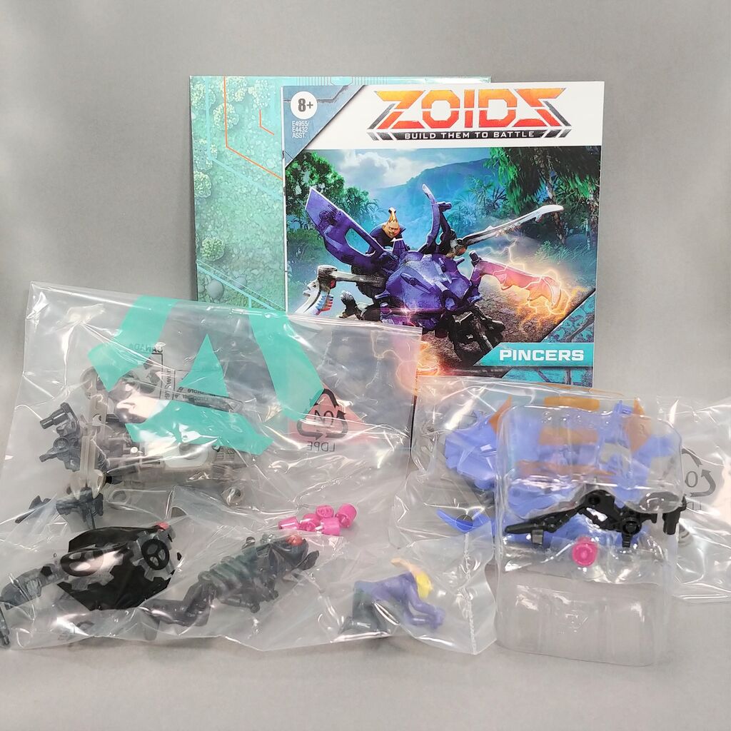 レビュー ゾイド BUILD THEM TO BATTLE ピンサーズ(海外版