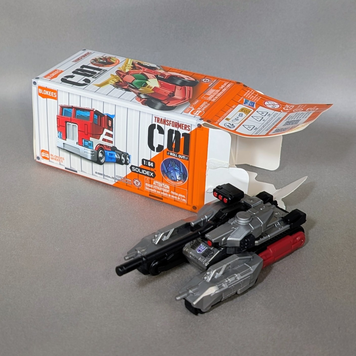 レビュー TF BlokeesWheels C01 メガトロン : ふじの生態日記2(DOS)