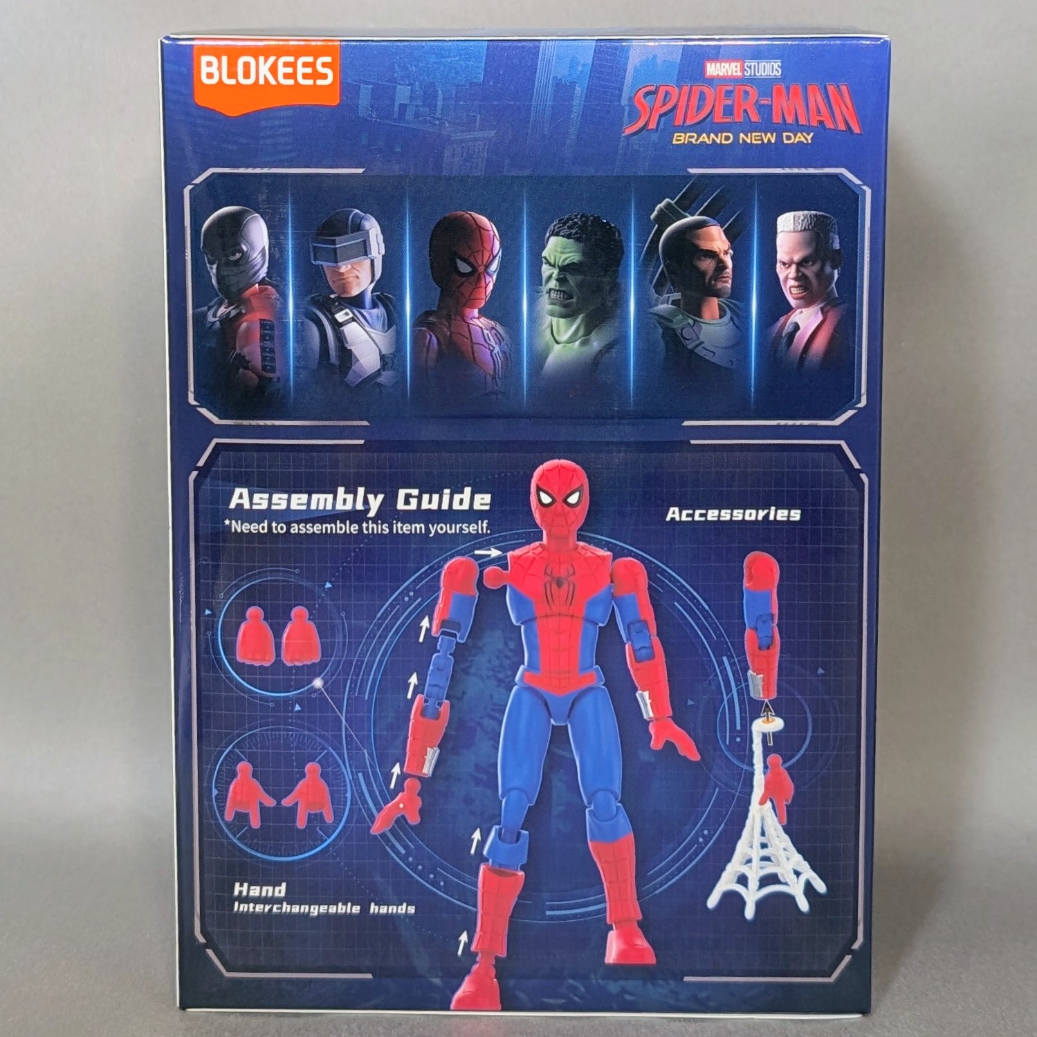 レビュー MARVEL HERO BlokeesChampionClassLite スパイダーマン