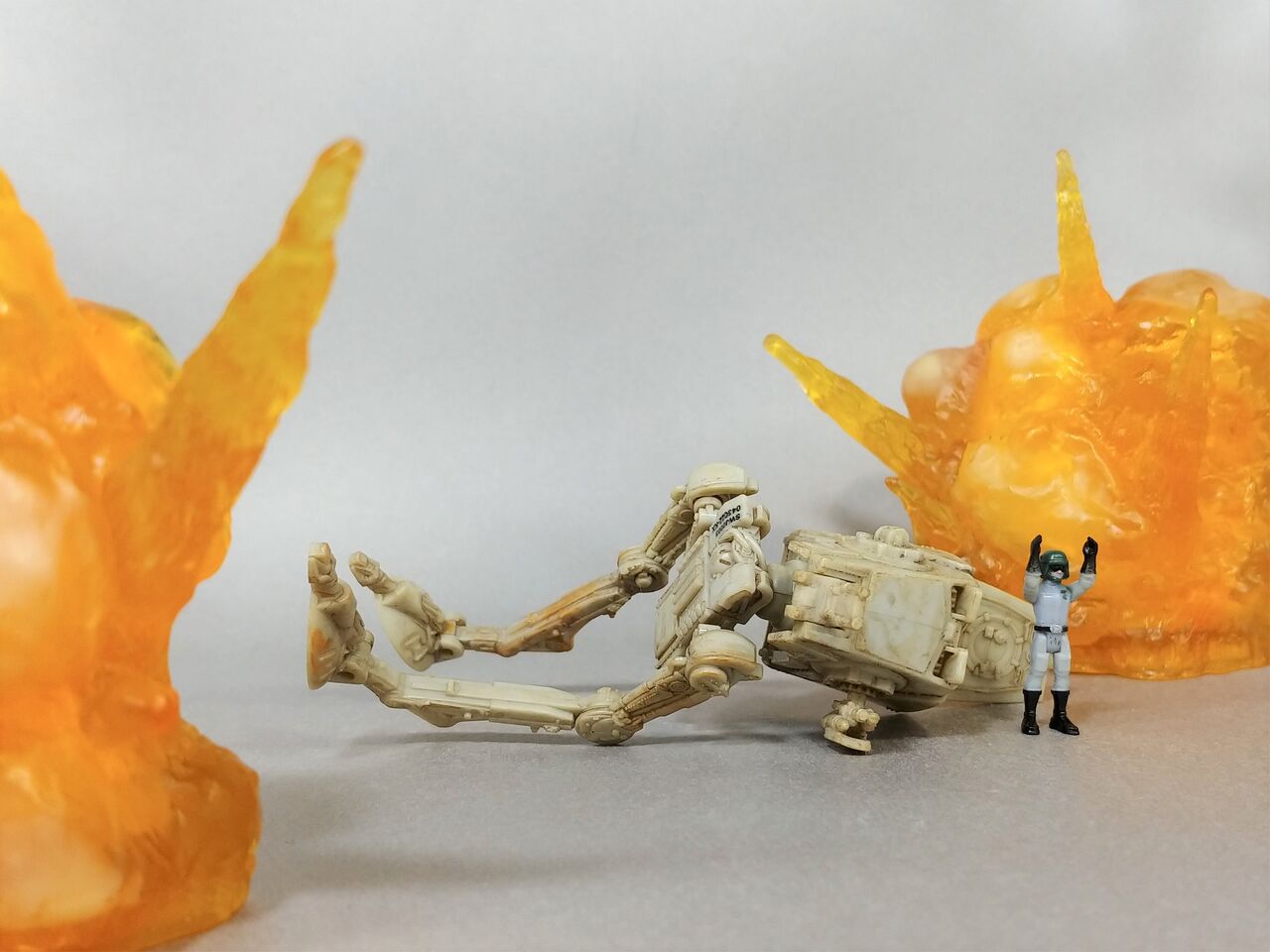レビュー STAR WARS マイクロ・ギャラクシー AT-ST(ホス) : ふじの生態 