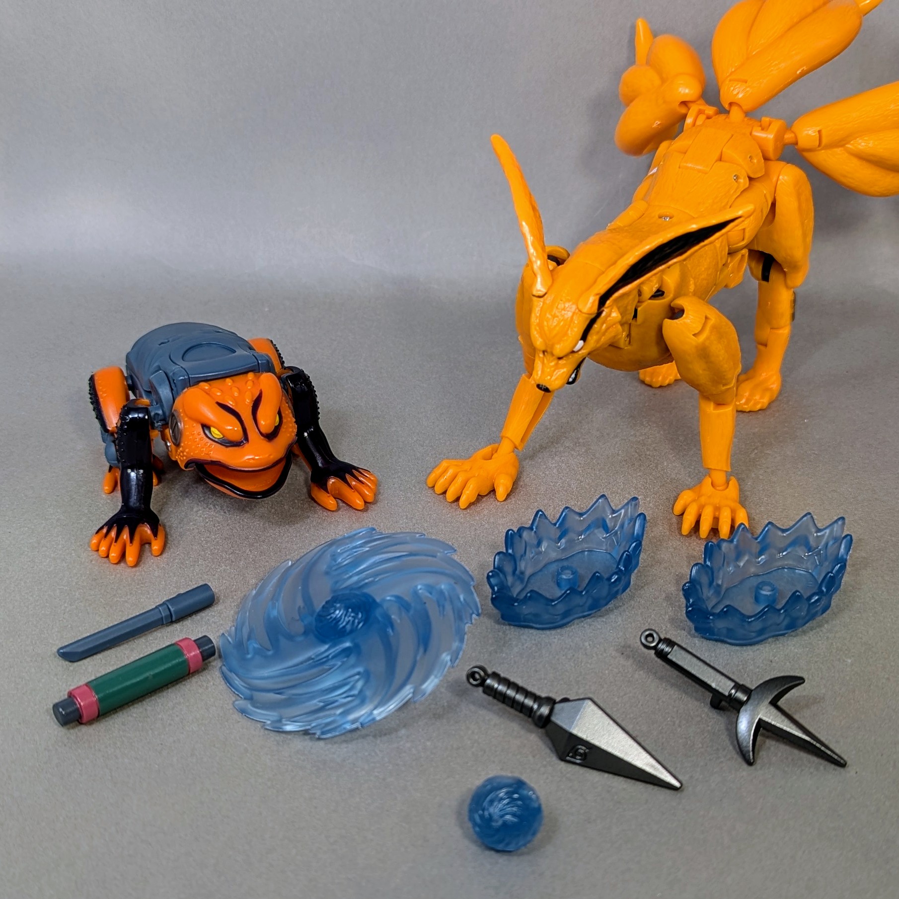 レビュー NARUTO疾風伝/トランスフォーマー 九喇嘛&ガマ吉(その1 レビュー NARUTO疾風伝/トランスフォーマー 九喇嘛&ガマ吉(その1
