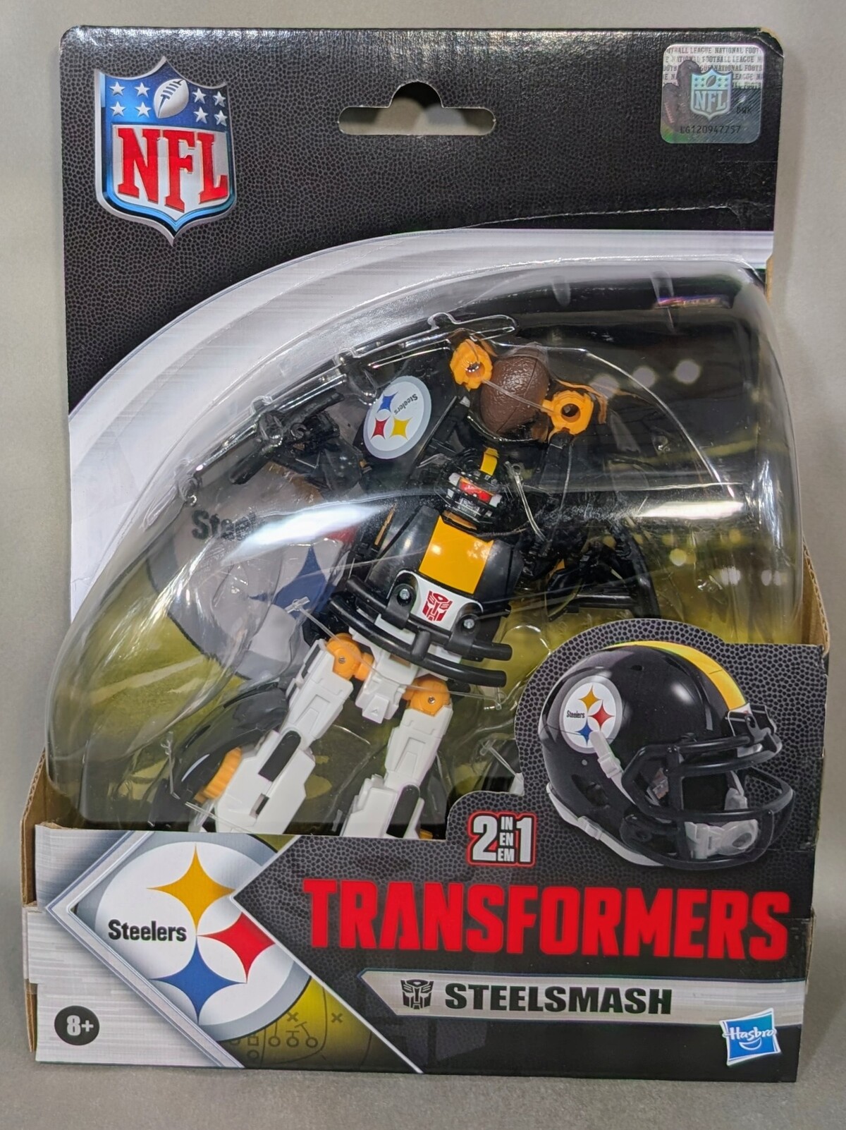 レビュー NFL×トランスフォーマー スティールスマッシュ : ふじの生態