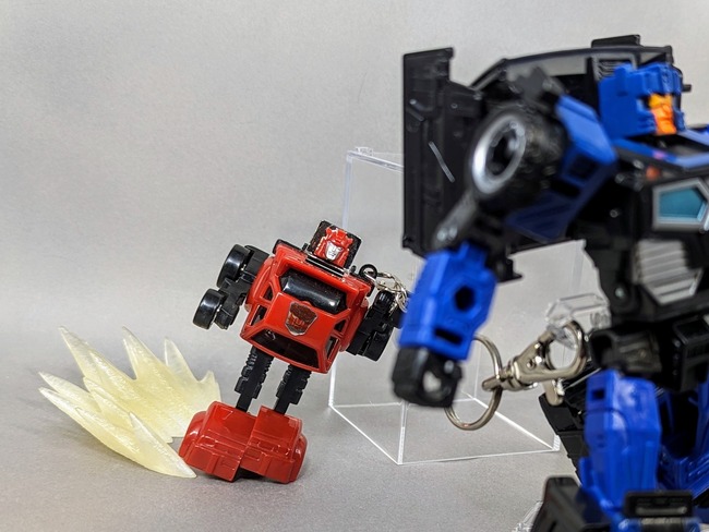 レビュー TF ミニボットキーチェーン クリフ : ふじの生態日記2(DOS)