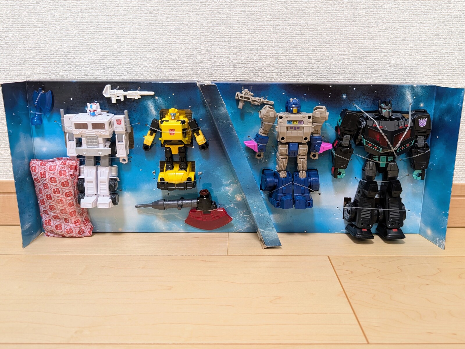 レビュー TF AGE OF THE PRIMES 4PACK ネメシスプライム : ふじの生態