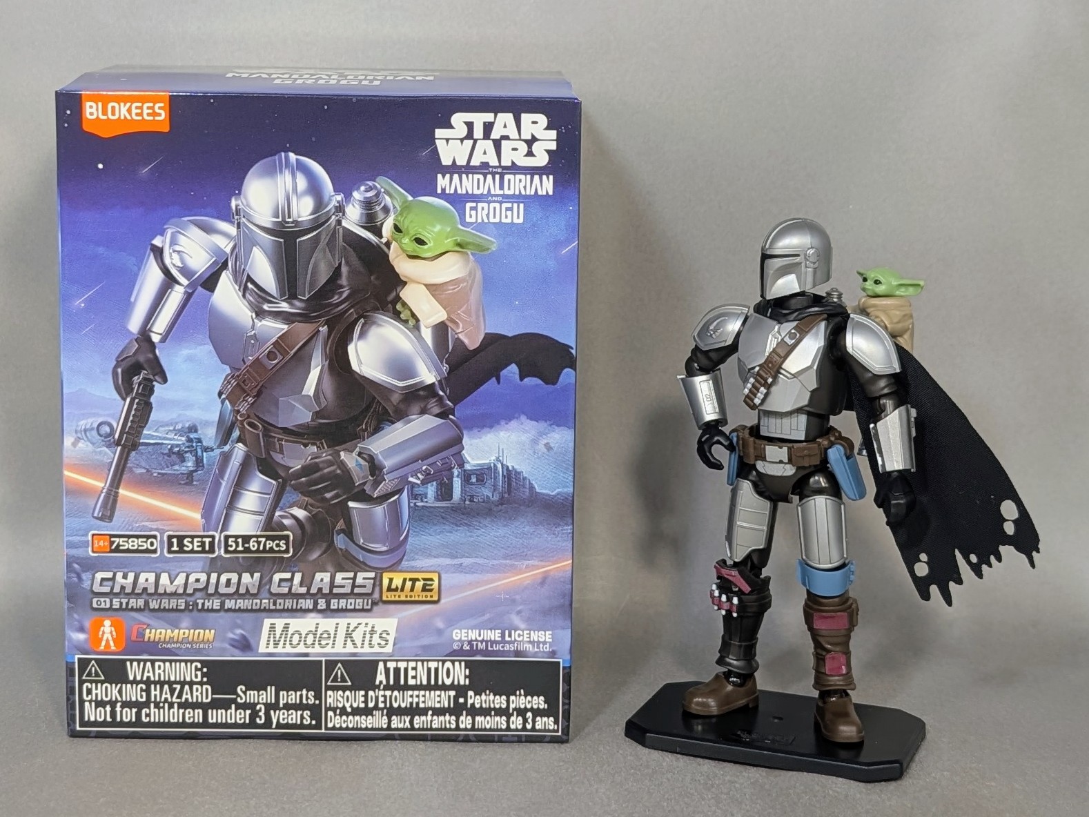 レビュー STARWARS BlokeesChampionClassLite マンダロリアン