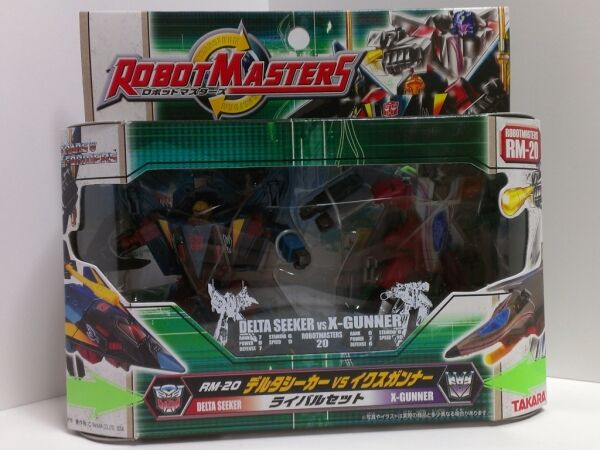 レビュー TF ロボットマスターズ ライバルセット デルタシーカー