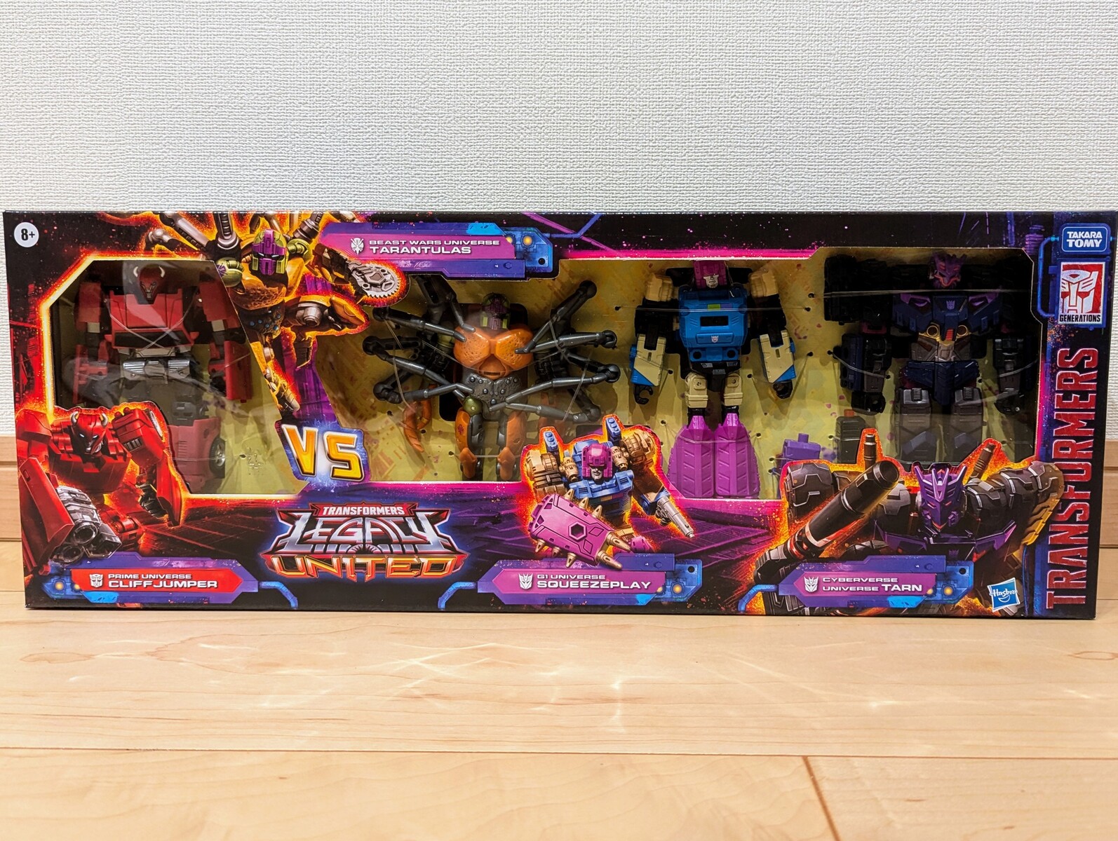 レビュー TF LEGACY UNITED VERSUS MULTIPACK プライム