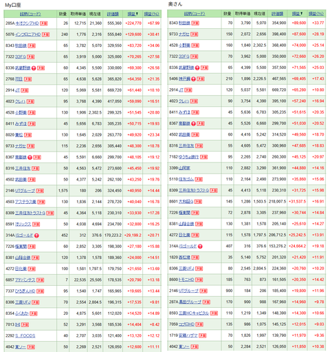 20260131保有銘柄TOP30