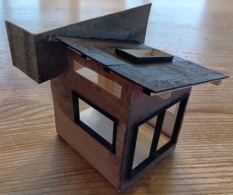 20250613サンルーム模型