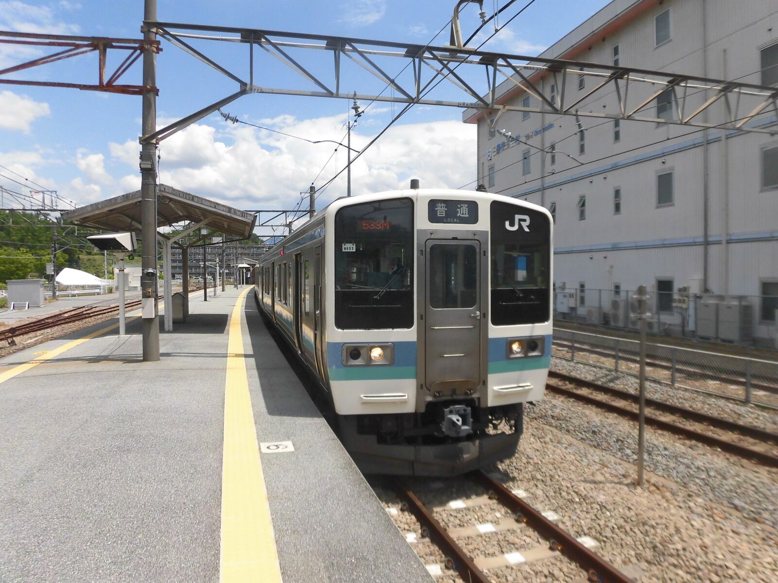 中央本線普通列車乗車記 大月 甲府 富士ぶさ鉄道のブログ第2弾