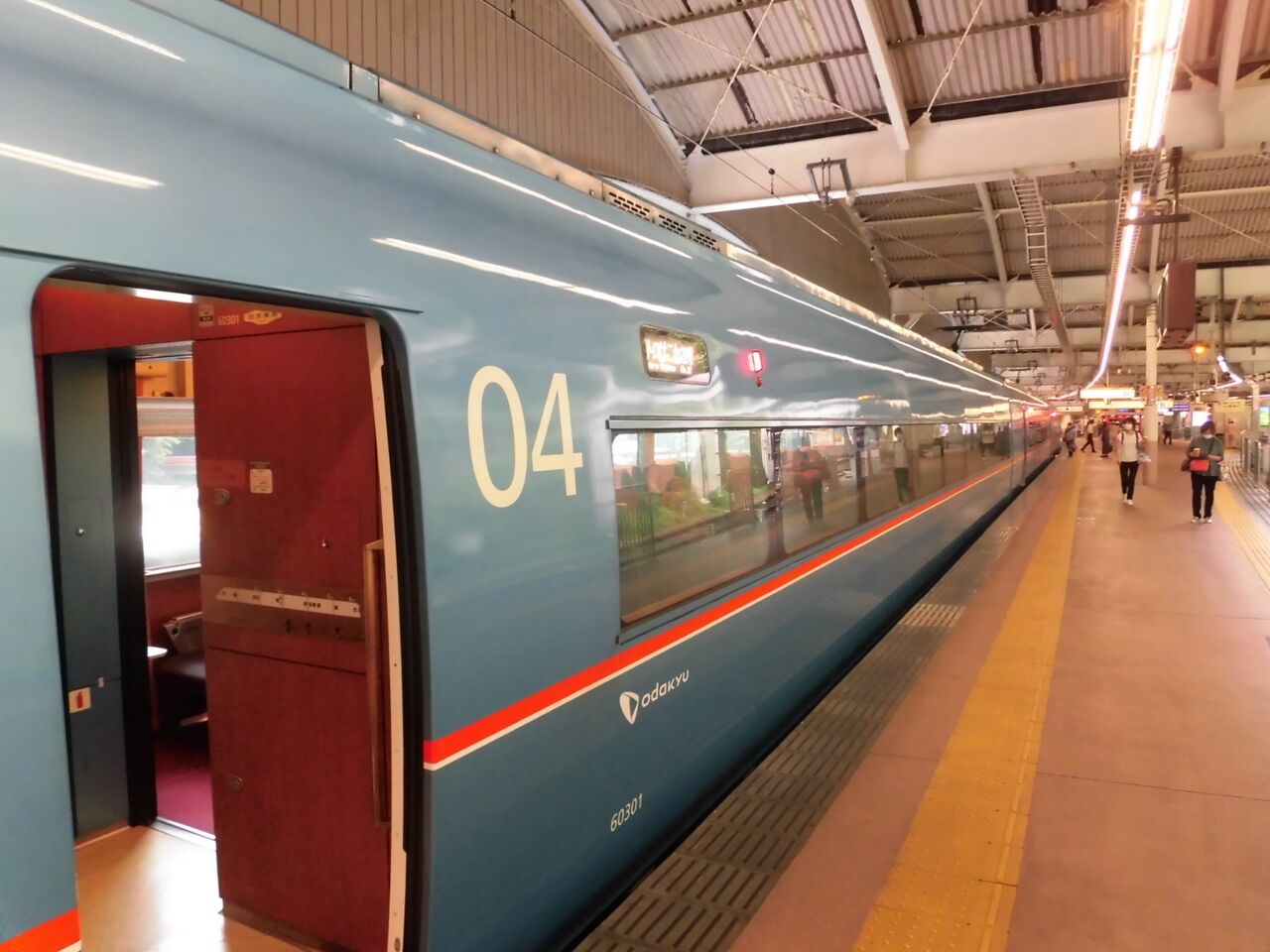 小田急ロマンスカーmse メトロはこね22号 乗車記 箱根湯本 北千住 富士ぶさ鉄道のブログ第3弾 小田急ロマンスカーmse メトロはこね22号 乗車記 箱根湯本 北千住 富士ぶさ鉄道のブログ第3弾