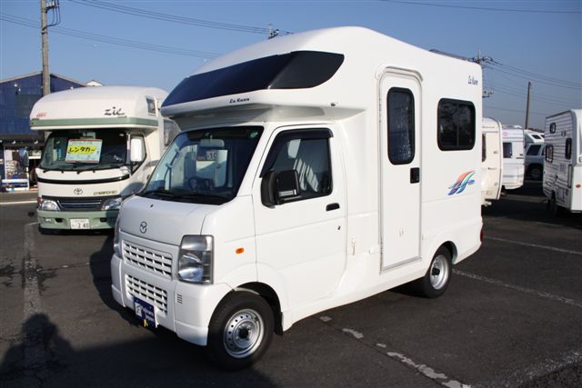 軽ベースキャンパーの代名詞 ラクーンです フジカーズジャパン キャンピングカー入庫ブログ