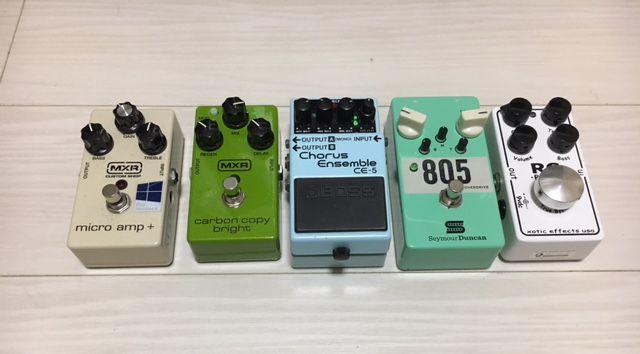 805 overdrive（Seymour Duncan） : 四人冗語