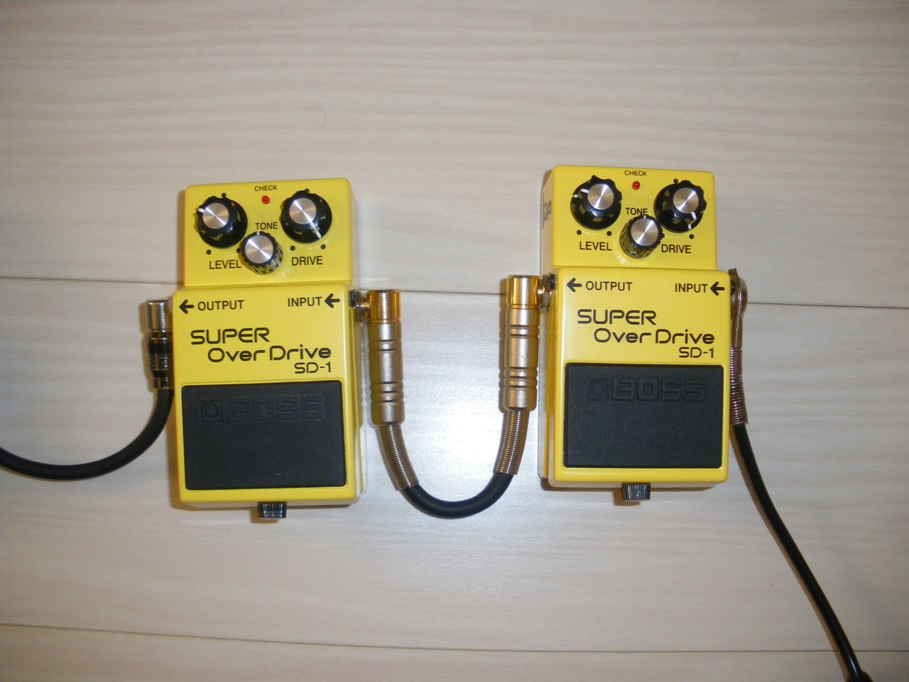 SD-1（Freedom Custom Guitar Research）とLovepedal・Super6
