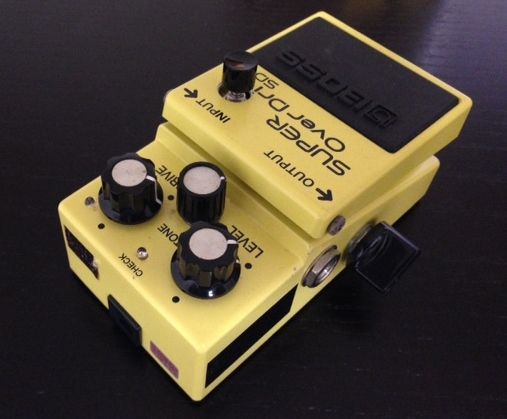 Boss SD-1 Modified FuzzFusion SuperOverdrive Clipping