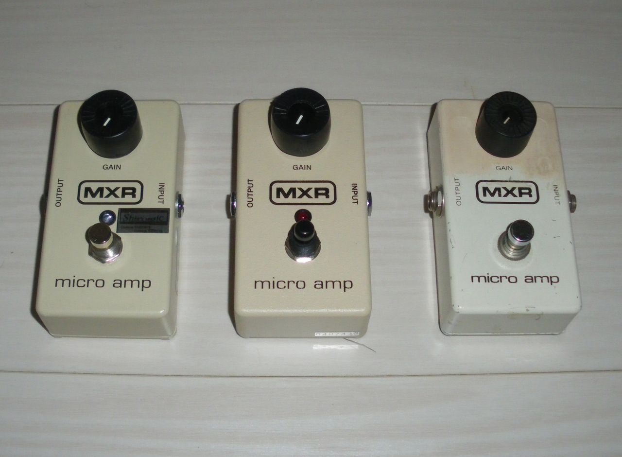 MXR micro amp マイクロアンプ