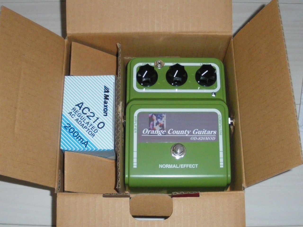 OD-820(Maxon)~Orange County Guitars Mod. : 四人冗語 OD-820(Maxon)~Orange County Guitars Mod. : 四人冗語
