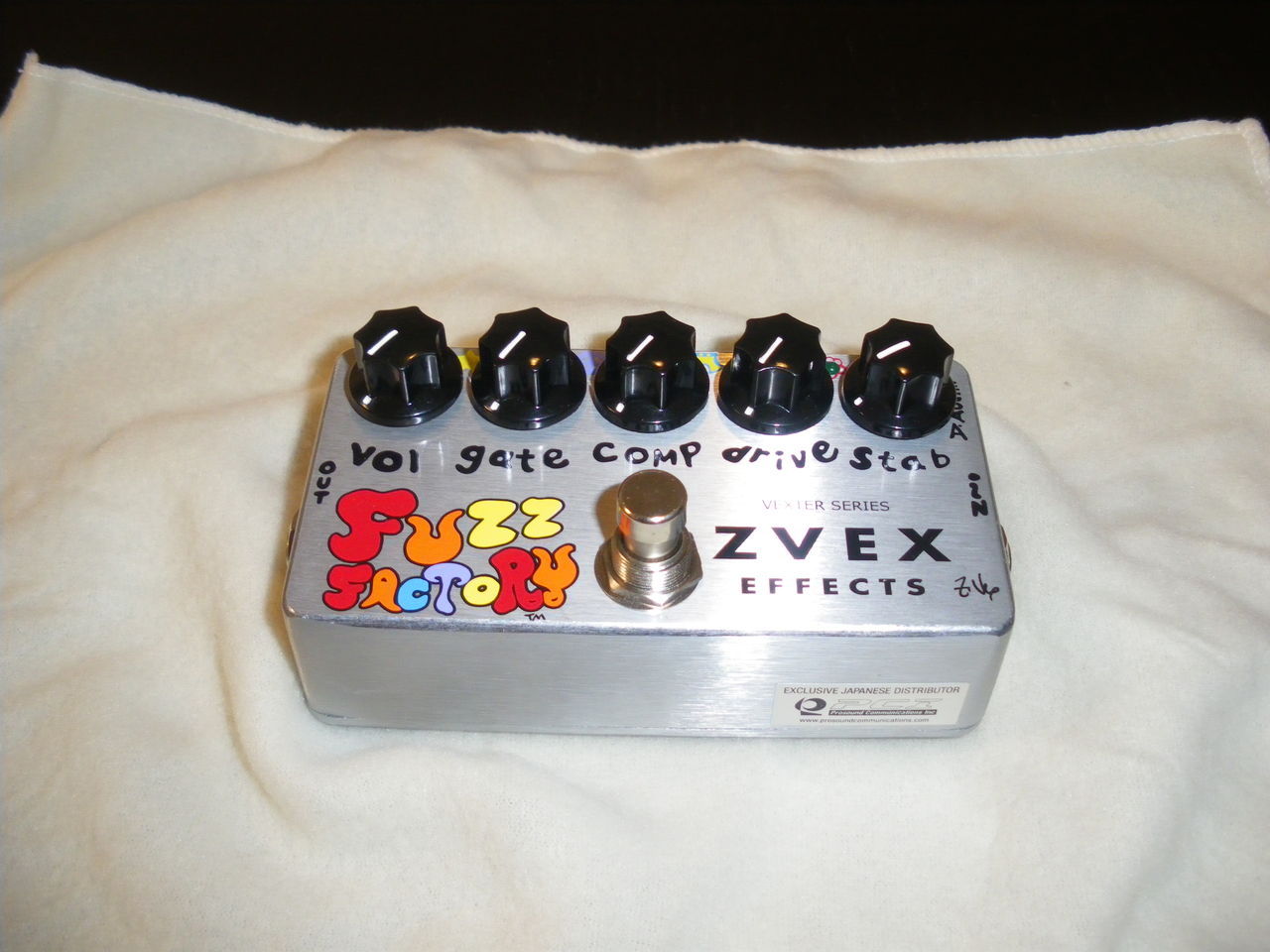 ハンドメイド Fuzz Factory + 4ノブオーバードライブ セット FUZZ FACTORY : 四人冗語