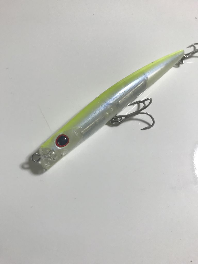 レイジースリム110s Lv 利根川シーバス特攻釣行記