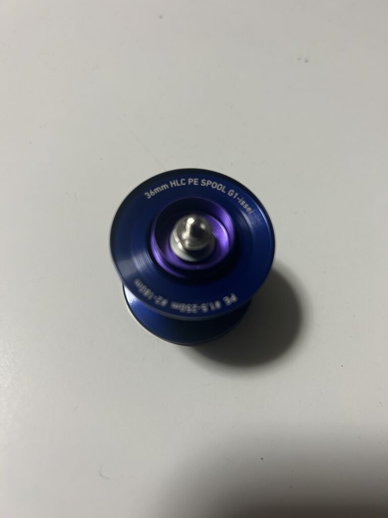 誕プレで【一誠×SLP36ミリHLC PEスプール】 : 特攻隊長さんの釣行記 誕プレで【一誠×SLP36ミリHLC PEスプール】 : 特攻隊長さんの釣行記
