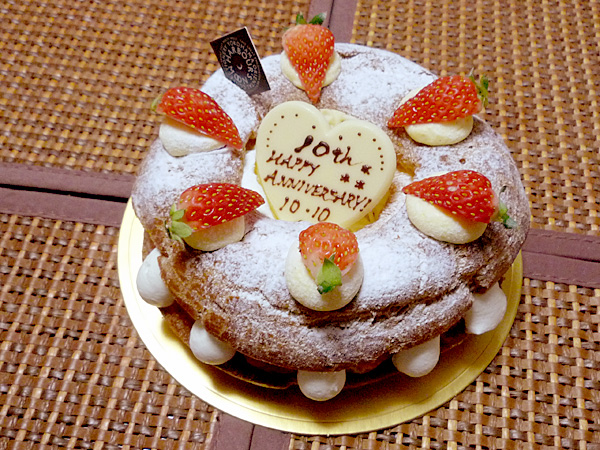 結婚10周年 日々睡眠不足