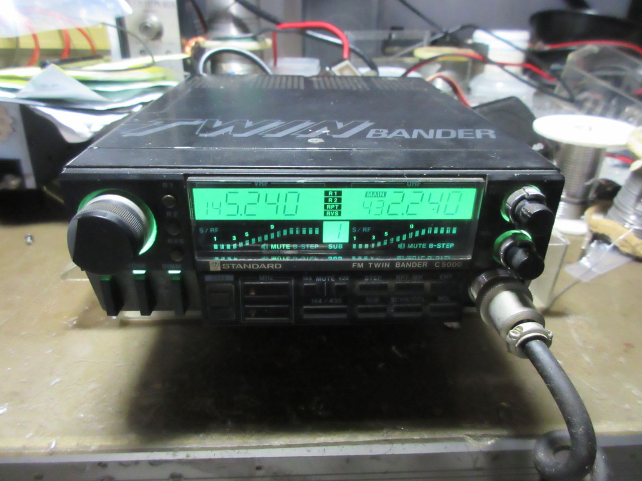 スタンダードC5000修理完了 : タケダ無線日記 スタンダードC5000修理完了 : タケダ無線日記