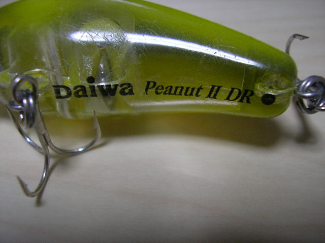 Daiwa Peanut Dr 23の疑似餌の日 Daiwa Peanut Dr 23の疑似餌の日