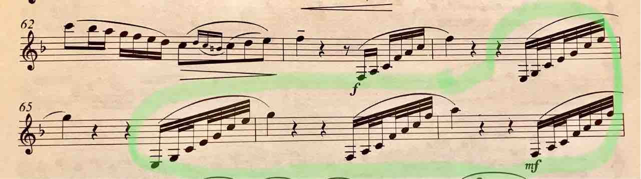 全楽器共通 32分音符のパッセージを吹くときに気を付けたいこと クラリネット アレクサンダーテクニーク教師 豊永よしこのブログ