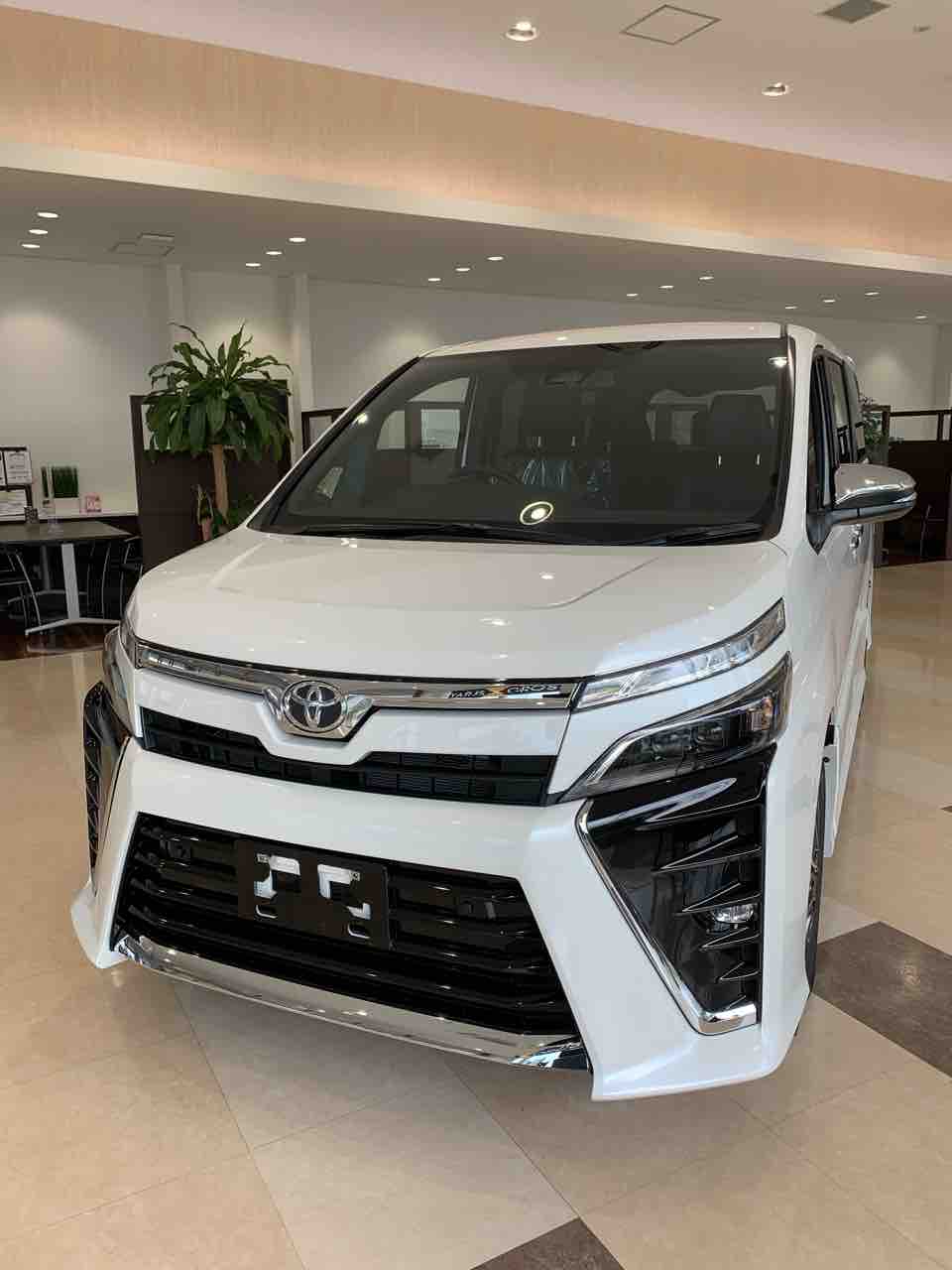 ヴォクシーzg煌 展示車きました 静岡トヨタ富士店のblog