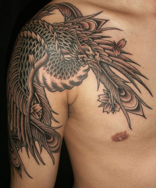 広島 刺青 鳳凰 広島タトゥー刺青 ｆｕｊｉｙａｍａ ｔａｔｔｏｏ