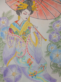 広島 タトゥー 下絵 花魁 広島タトゥー刺青 fujiyama tattoo 広島 タトゥー 下絵 花魁 広島タトゥー刺青 fujiyama tattoo