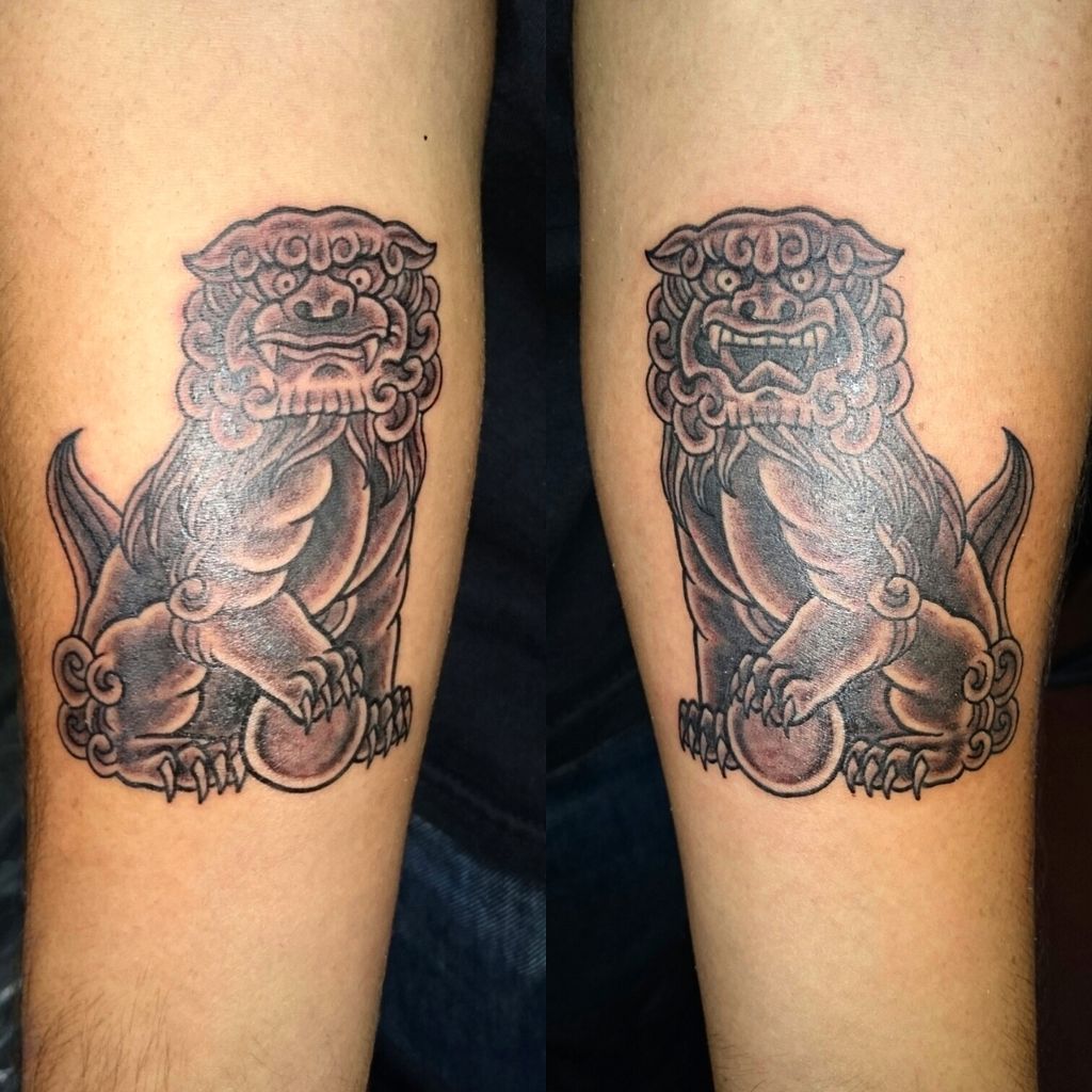 広島 刺青 狛犬 広島タトゥー刺青 ｆｕｊｉｙａｍａ ｔａｔｔｏｏ